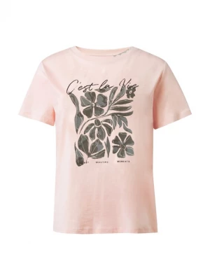 Foto van product comma casual identity Shirt donkergrijs / rosa / zwart