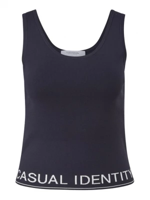 Foto van product comma casual identity Top navy / wit
