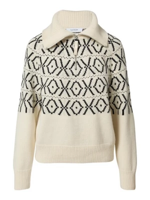 Foto van product comma casual identity Trui crème / zwart