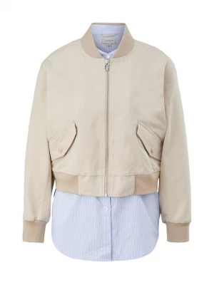 Foto van product comma casual identity Tussenjas lichtbeige / lichtblauw / wit