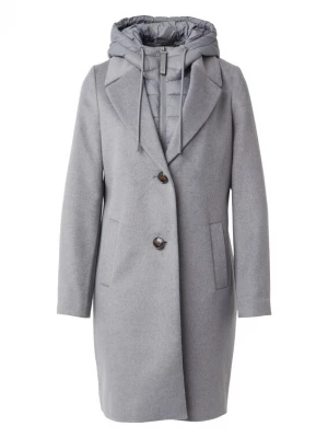 Foto van product comma casual identity Wintermantel lichtgrijs