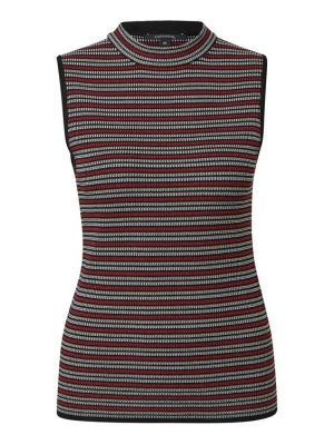 Foto van product COMMA Gebreide top rood / zwart / wit