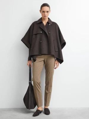 Foto van product COMMA Pantalon lichtbruin / donkerbruin