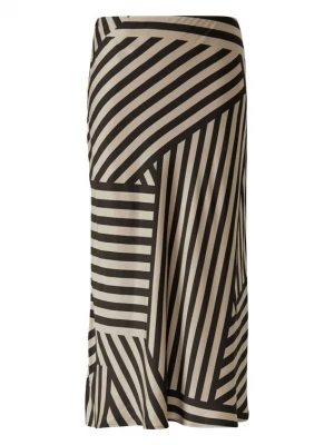 Foto van product COMMA Rok beige / donkerbruin