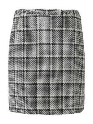Foto van product COMMA Rok taupe / grijs / zwart