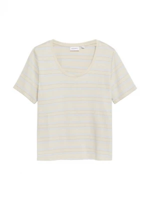 Foto van product COMMA Shirt beige / lichtblauw