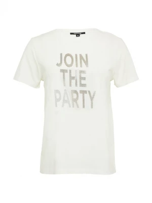 Foto van product COMMA Shirt goud / zilver / wit