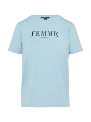 Foto van product COMMA Shirt lichtblauw / zwart