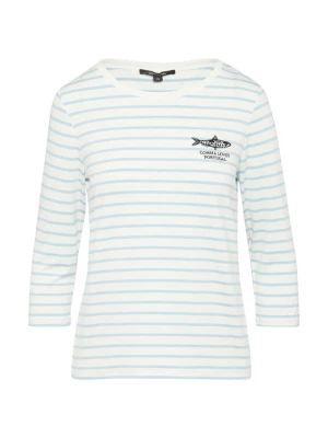 Foto van product COMMA Shirt lichtblauw / zwart / wit
