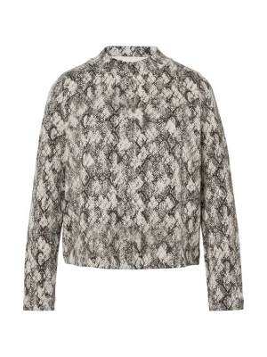 Foto van product COMMA Sweatshirt lichtbeige / bruin