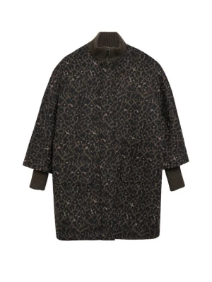 Foto van product COMMA Wintermantel bruin / cappuccino / donkerbruin