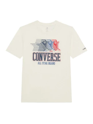 Foto van product CONVERSE Shirt 'ANNIVERSARY OF AMERICA' beige / blauw / donkerblauw / rood
