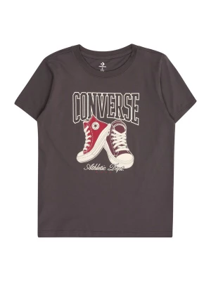 Foto van product CONVERSE Shirt antraciet / rood / bourgogne / wit
