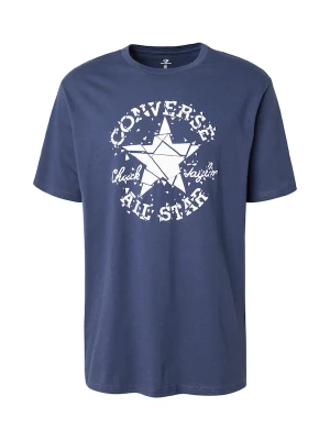 Foto van product CONVERSE Shirt 'BROKEN GLASS' marine / wit
