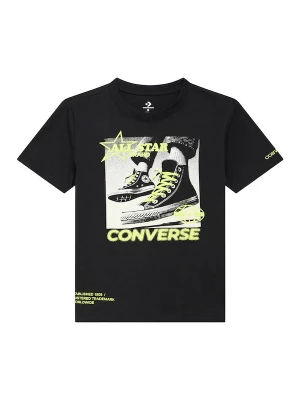 Foto van product CONVERSE Shirt 'PHOTO REAL CNV SNKR' citroen / zwart / wit