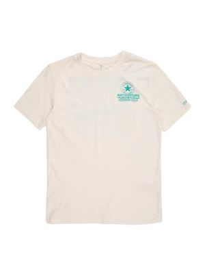 Foto van product CONVERSE Shirt 'RETRO SNKR' lichtbeige / turquoise