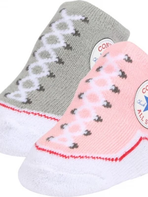 Foto van product CONVERSE Sokken 'Chuck Taylor' grijs / gemengde kleuren / pink