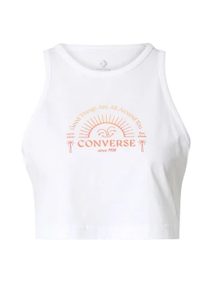 Foto van product CONVERSE Top 'Good Vibes' oranje / lichtoranje / wit
