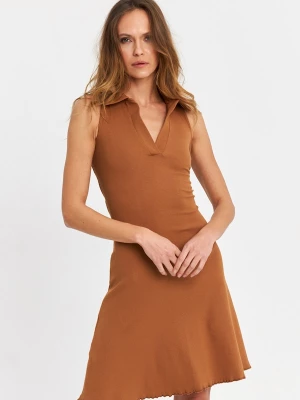 Foto van product Cool & Sexy Jurk cognac