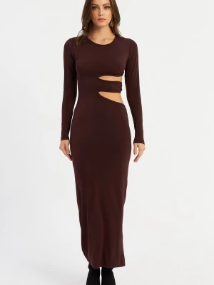 Foto van product Cool & Sexy Jurk donkerbruin