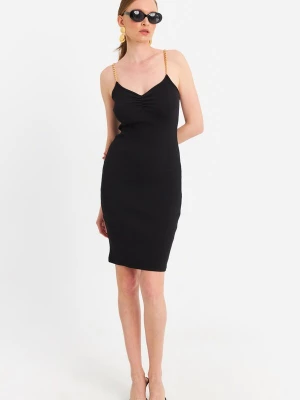 Foto van product Cool & Sexy Jurk goud / zwart