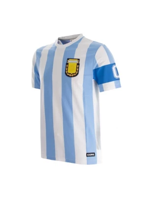 Foto van product COPA FOOTBALL Shirt 'Argentinië Capitano' wit