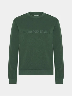 Foto van product Copenhagen Bamboo Sweatshirt 'Grøn bambus sweatshirt med logo' donkergroen