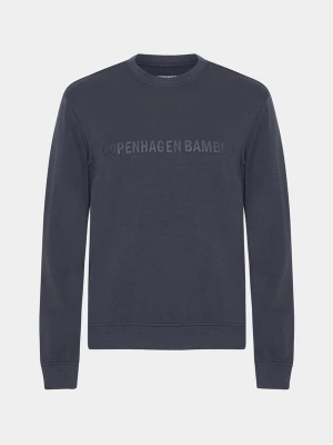 Foto van product Copenhagen Bamboo Sweatshirt 'Mørkegrå bambus sweatshirt med logo' donkergrijs