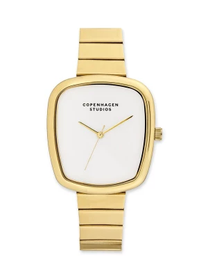 Foto van product Copenhagen Studios Analoog horloge goud / wit