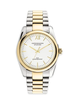 Foto van product Copenhagen Studios Analoog horloge goud / zilver / wit