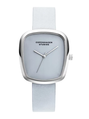 Foto van product Copenhagen Studios Analoog horloge lichtblauw / zilver
