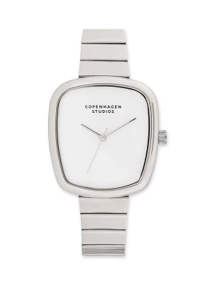 Foto van product Copenhagen Studios Analoog horloge zilver / wit