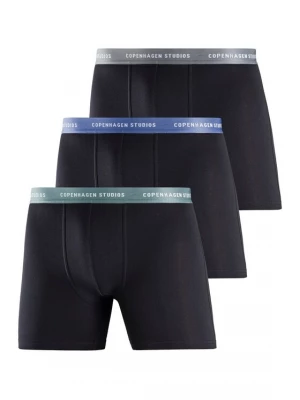 Foto van product Copenhagen Studios Boxershorts blauw / grijs / pastelgroen / zwart