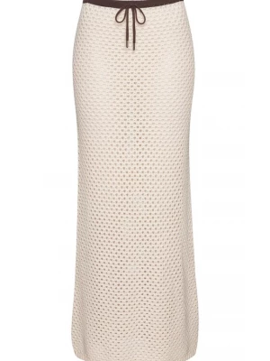 Foto van product Copenhagen Studios Rok beige / chocoladebruin