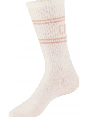 Foto van product Copenhagen Studios Sokken taupe / wit