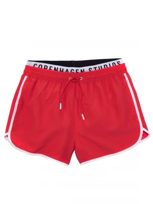 Foto van product Copenhagen Studios Zwemshorts rood / zwart / wit