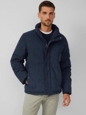 Foto van product Corduroy pufferjack met sportieve details s.Oliver blauw