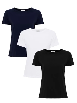 Foto van product Cortera Shirt 'Delmare' navy / zwart / wit