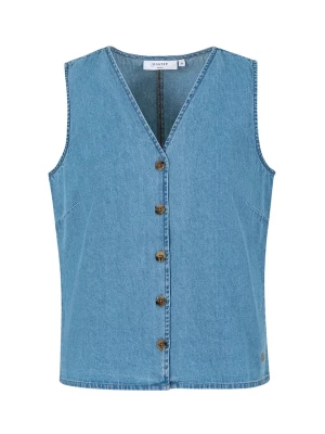 Foto van product Coster Copenhagen Bodywarmer 'Elenora' blauw denim