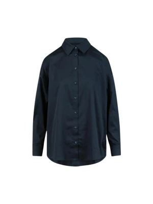 Foto van product Coster Copenhagen Shirt ' Boxy ' donkerblauw