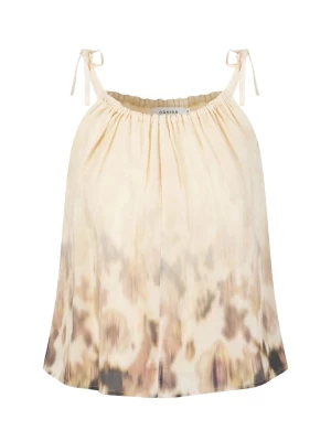 Foto van product Coster Copenhagen Top beige / cappuccino / olijfgroen