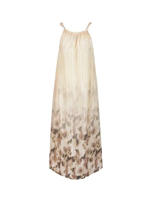 Foto van product Coster Copenhagen Zomerjurk beige / lichtbruin / donkergroen