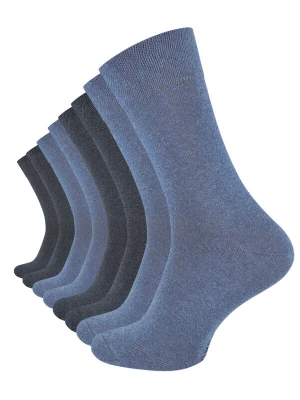Foto van product Cotton Prime Sokken 'COMFORT' blauw / donkergrijs