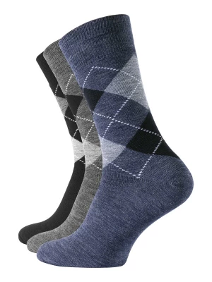 Foto van product Cotton Prime Sokken duifblauw / grijs / zwart