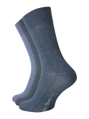 Foto van product Cotton Prime Sokken marine / blauw gemêleerd