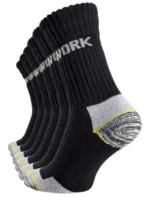 Foto van product Cotton Prime Sokken 'Work' zwart / wit