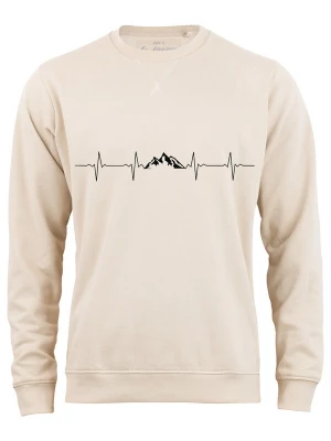 Foto van product Cotton Prime Sweatshirt 'Berge' sand / zwart