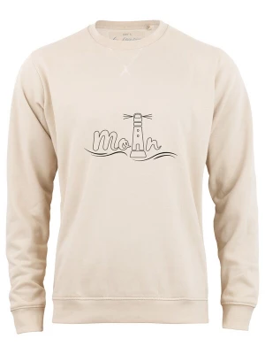 Foto van product Cotton Prime Sweatshirt 'Leuchtturm Moin' beige