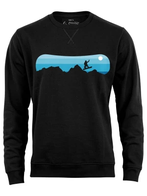 Foto van product Cotton Prime Sweatshirt 'Snowboard' lichtblauw / zwart