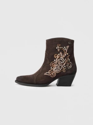 Foto van product Cowboy- / Bikerlaarsjes Lazamani bruin